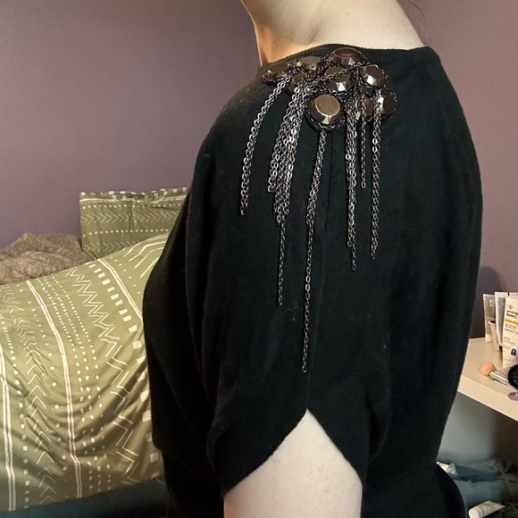 Guess black chain top - Picture 4 of 11